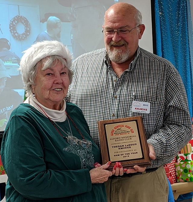2019 Ham of the Year - Theon LeDoux, KM4OXG